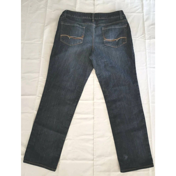 Faded GLORY Blue JEANS WOMEN'S SIZE 14‎ 35/36 Inseam 29 - Picture 3 of 4